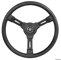 3-spoke steering wheel black 355 mm 